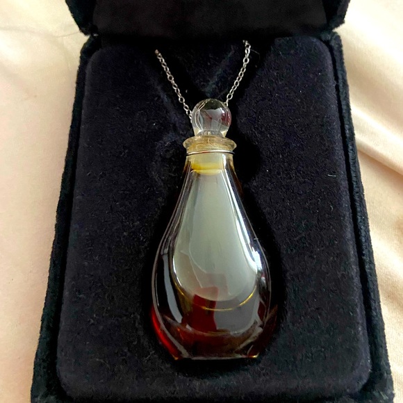Halston Heritage Jewelry - Halston Perfume Bottle necklace- designed by Elsa Peretti